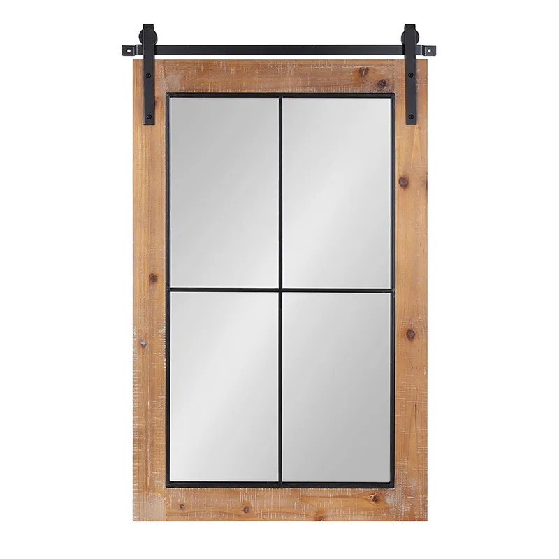 Καθρέπτης Τοίχου ArteLibre Φυσικό MDF 56x93x3cm