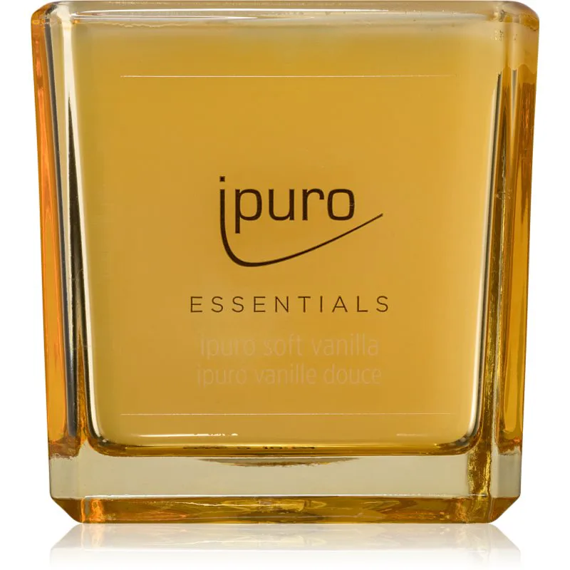 ipuro Essentials Soft Vanilla αρωματικό κερί 125 γρ