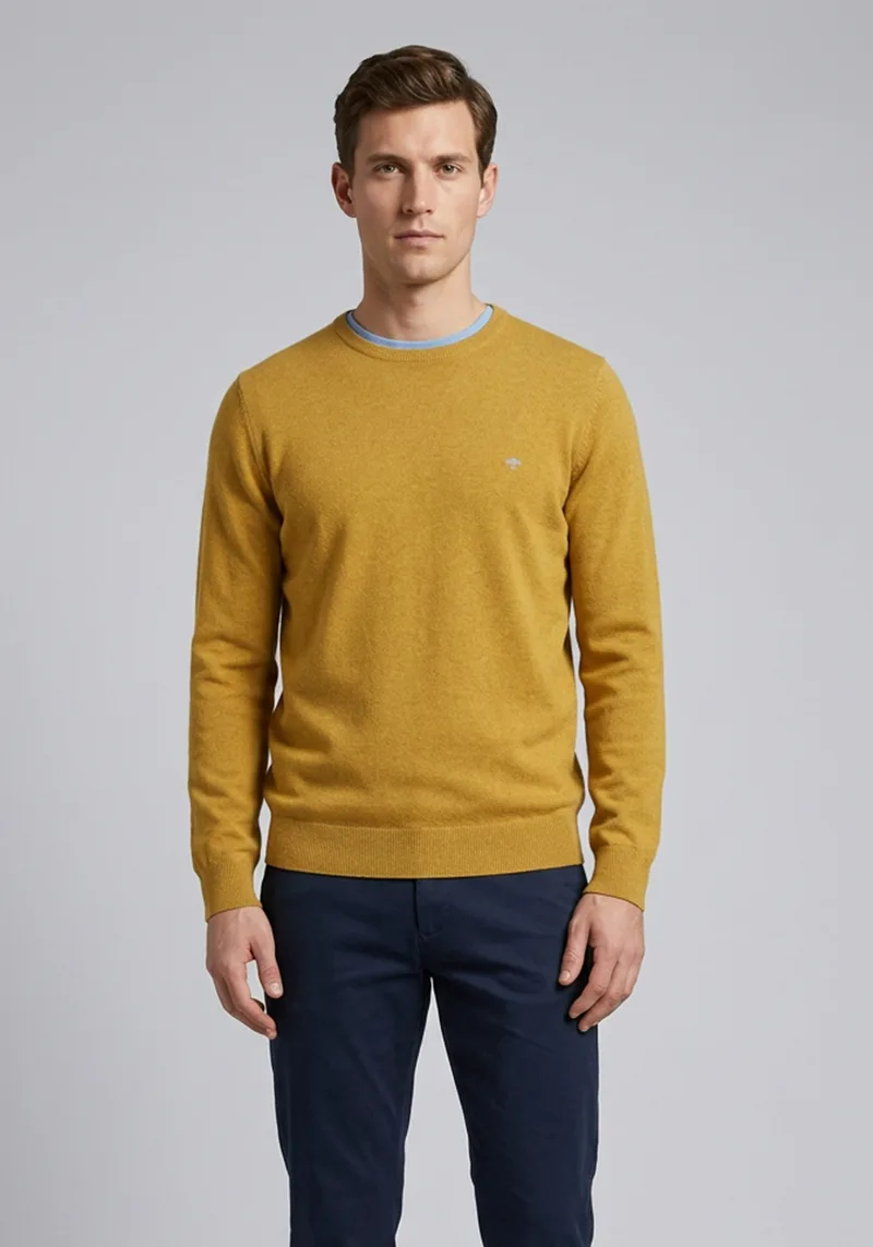 Fynch Hatton Pullover Basic - 1213 210 132 Mustard