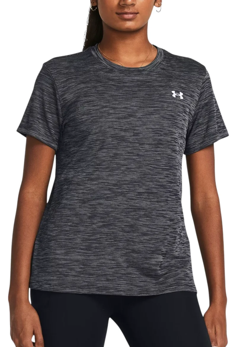 Μπλούζα Κοντομάνικη Under Armour Tech Textured SSC 1383641-001 Γυναικείο