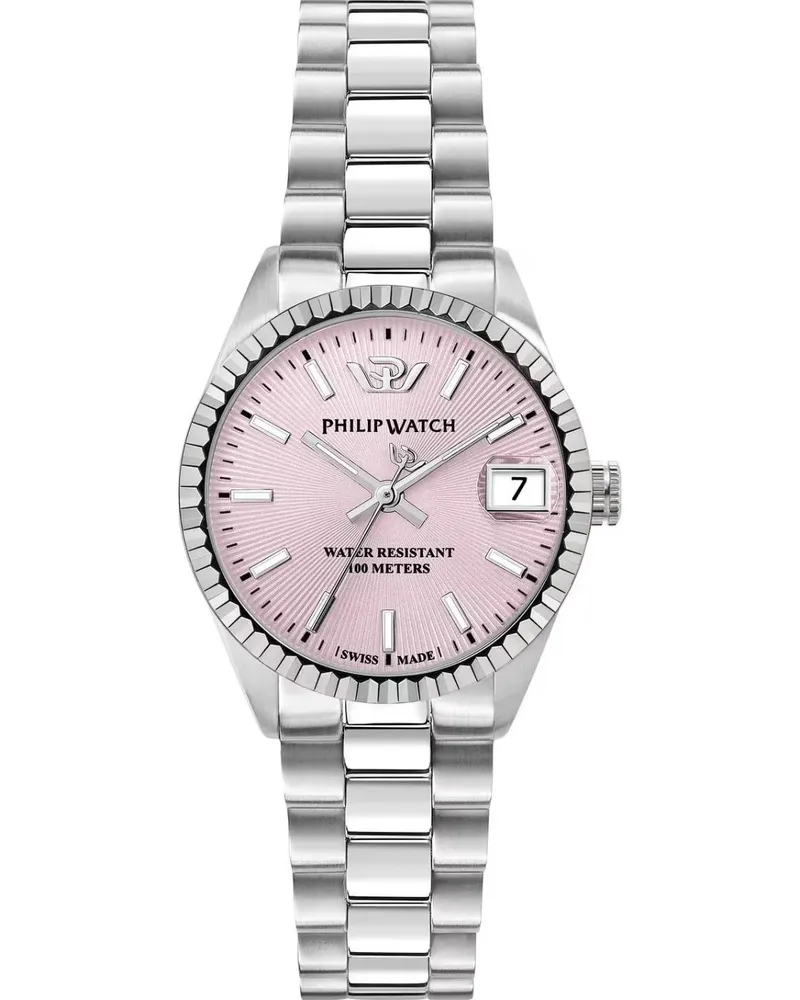 PHILIP WATCH Caribe Urban Swiss Made - R8253597678, Silver case with Stainless Steel Bracelet