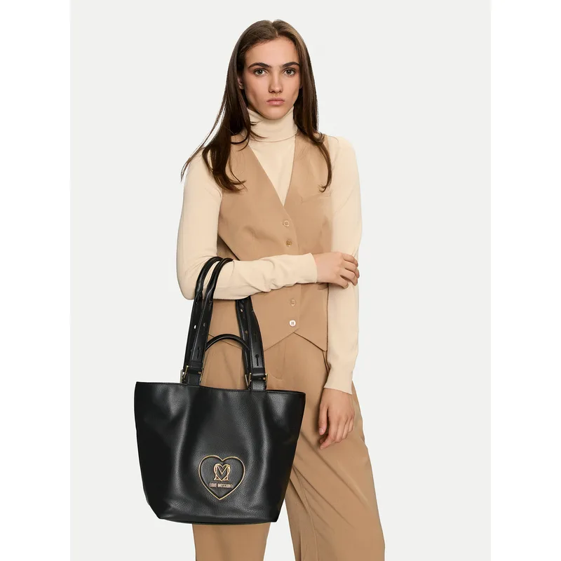 Τσάντα LOVE MOSCHINO JC4124PP1LLB0000 Μαύρο