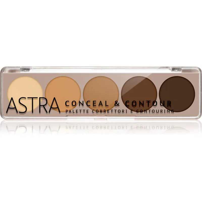 Astra Make-up Palette Conceal & Contour παλέτα διορθωτών 6,5 γρ