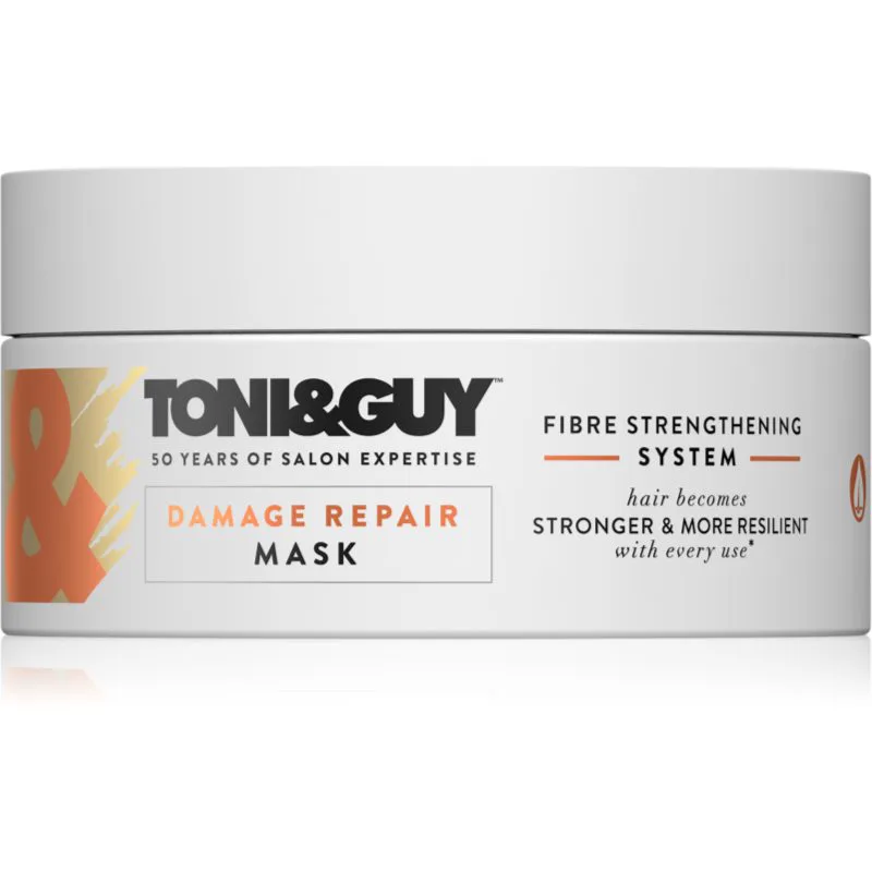TONI&GUY Damage Repair αποκαταστατική μάσκα για κατεστραμμένα μαλλιά 200 ml