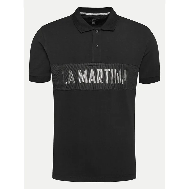 La Martina Polo YMP310 JS324 Μαύρο Regular Fit