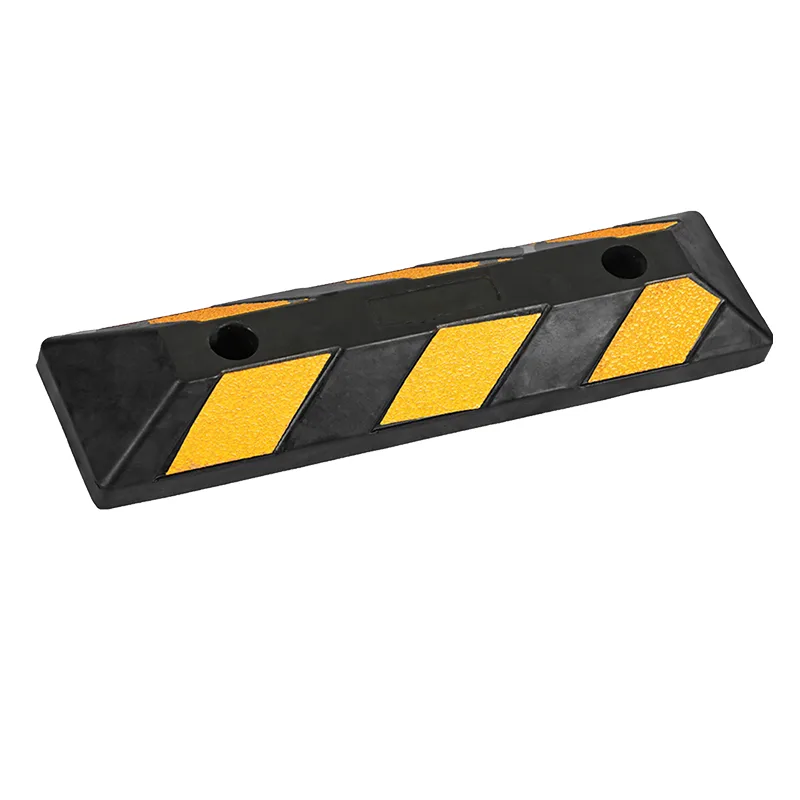 BORMANN Pro BPP2490 Στοπ Τροχών Λαστιχένιο 55cm Με Ανακλαστικές Ταινίες 070863