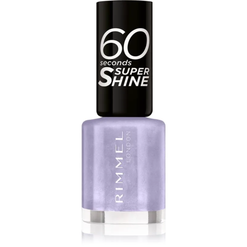 Rimmel 60 Seconds Super Shine βερνίκι νυχιών απόχρωση 153 Under The Palms 8 μλ