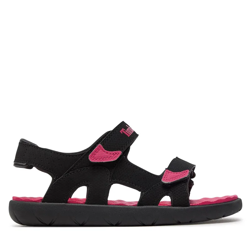 Σανδάλια Timberland Perkins Row 2 Strap Sandal TB0A5M3NEDJ1 Μαύρο