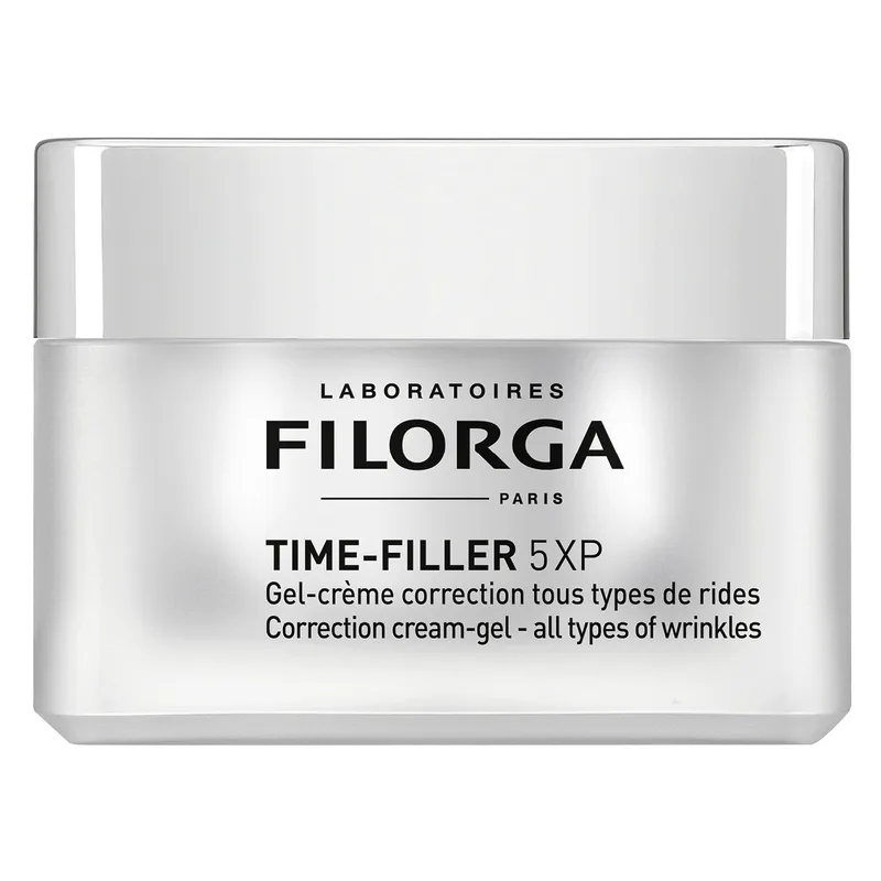 Filorga Time-Filler 5XP Anti-wrinkle Face & Neck Cream-Gel Αντιρυτιδική, Κρέμα Gel Προσώπου & Λαιμού για Μικτές & Λιπαρές Επιδερμίδες 50ml