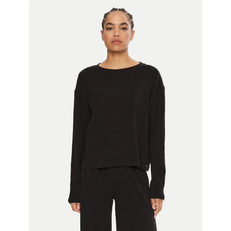Guess Μπλούζα πιτζάμας Elsa O4BP01 KCHZ2 Μαύρο Relaxed Fit