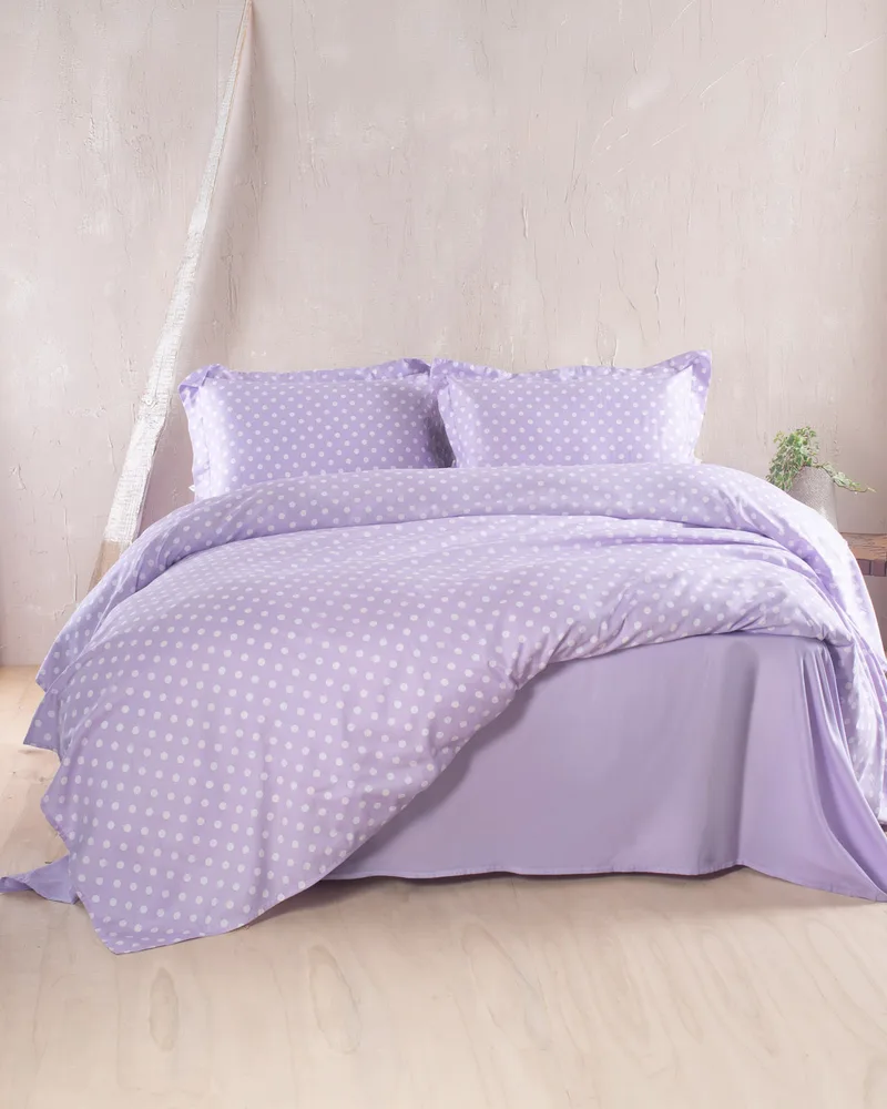 Σετ παπλωματοθηκη υ/δ (230χ250) coquette lilac, rythmos home