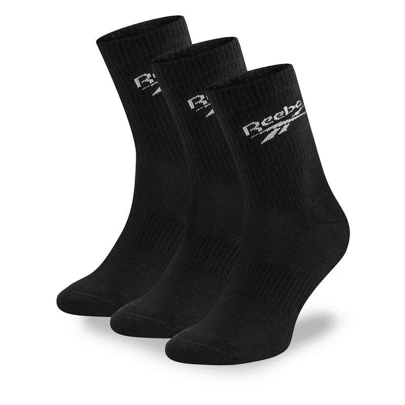 Κάλτσες μακριές Reebok R0452-SS24 (3-pack) Μαύρο