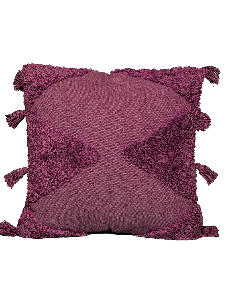 Διακοσμητική Μαξιλαροθήκη Home Décor 45x45 ALFIE MAUVE Palamaiki