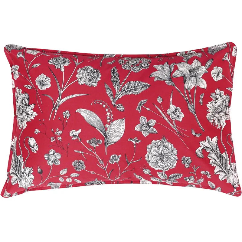 Μαξιλαροθήκες Σετ 50x70 Kentia Alida 17 Red