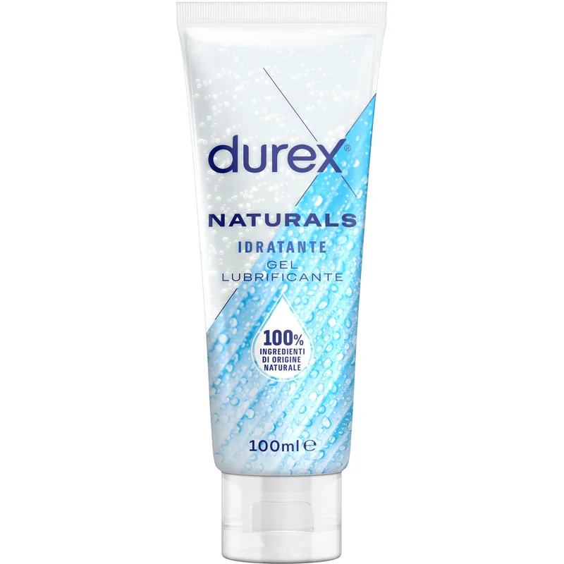 Durex Naturals Lubricating Gel Ενυδατικό Λιπαντικό Gel με Φυσικά Συστατικά & Υαλουρονικό Οξύ 100ml