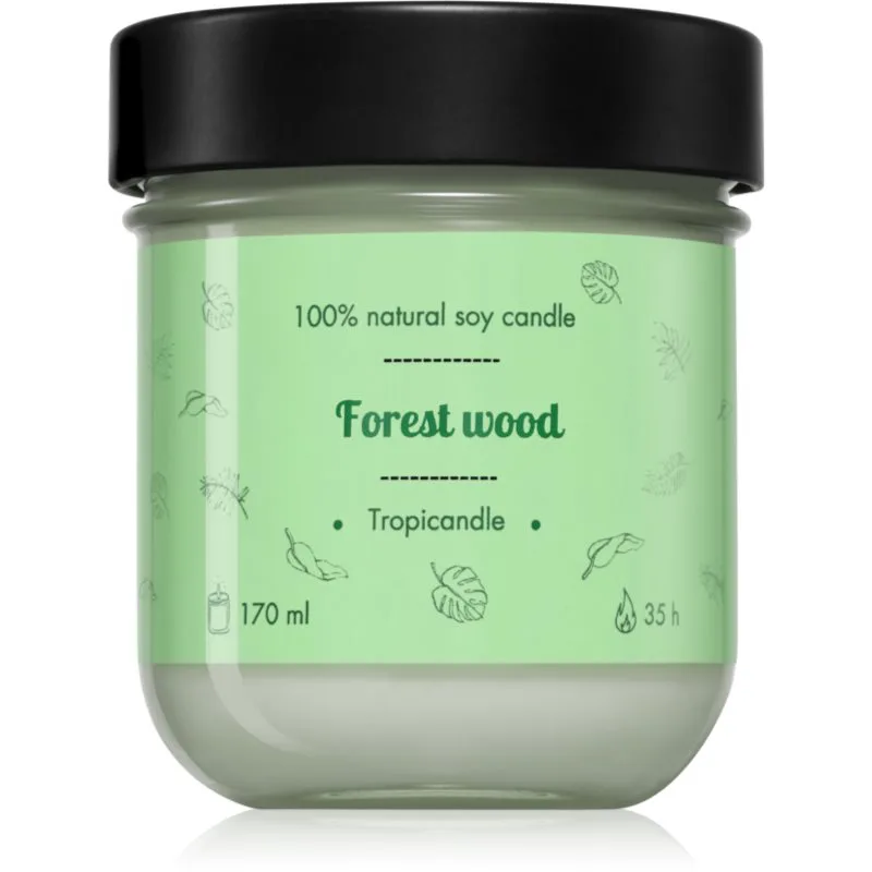 Tropicandle Forest Wood αρωματικό κερί 170 ml