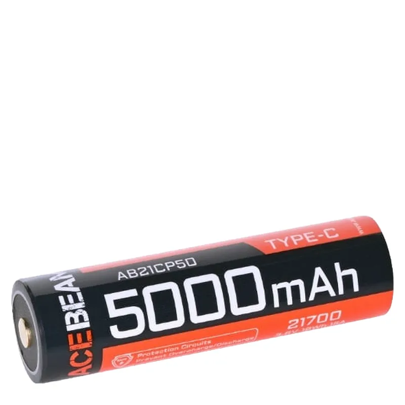 Επαναφορτιζόμενη Μπαταρία Με USB Acebeam 21700 5000mah