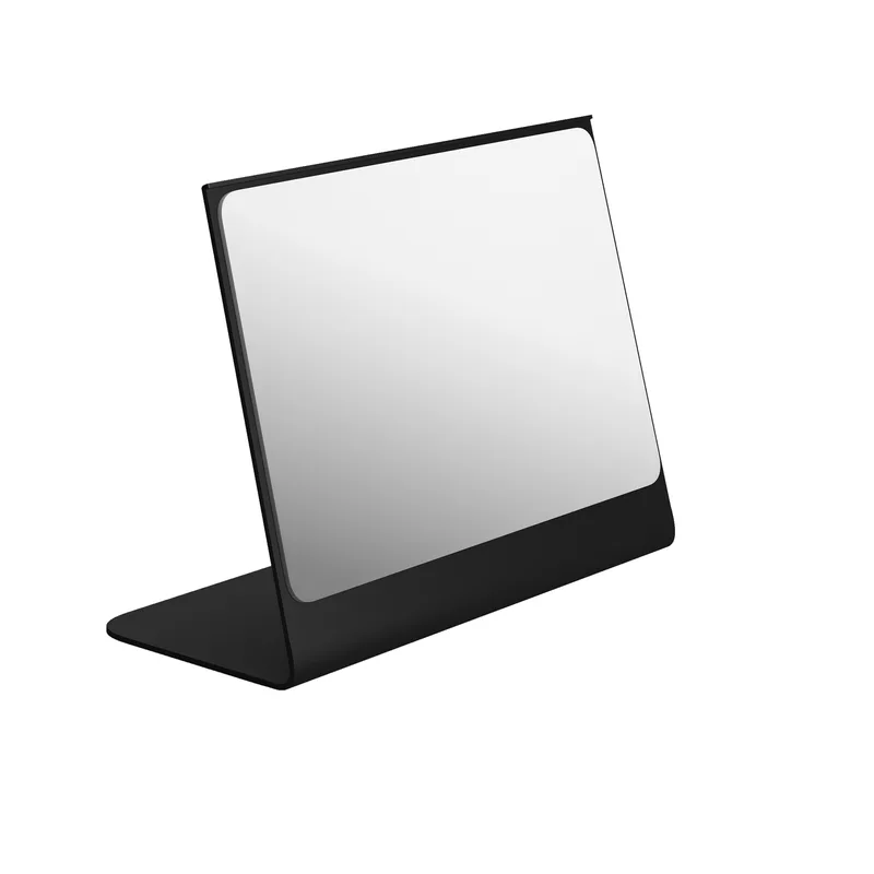 Καθρέπτης Επιτραπέζιος Ανοξείδωτος Matt Black Pam & Co 20x10x18εκ. 2015-403 (Υλικό: Ανοξείδωτο, Χρώμα: Μαύρο) - Pam & Co - 2015-403