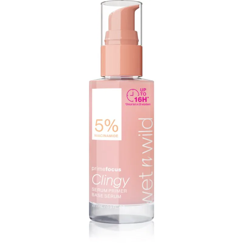 Wet n Wild PrimeFocus Clingy Serum Primer μακράς διαρκείας βάση 27.1 ml