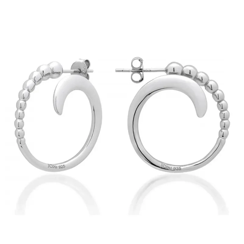 Jcou The Dots ασημένιο γυναικεία σκουλαρίκια 925 JW900S4-05 JW900S4-05 Ασήμι