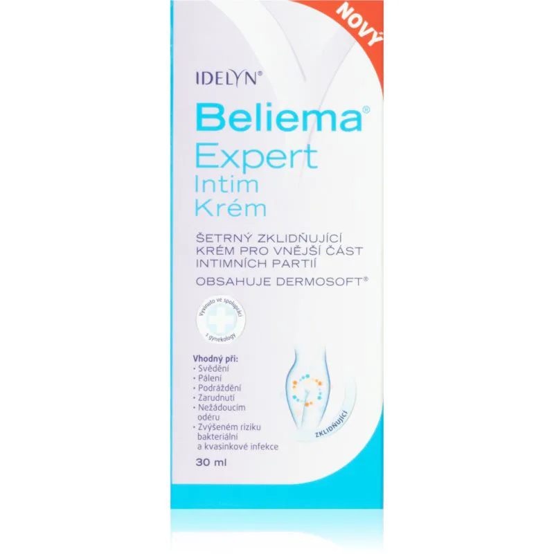 Beliema Expert Intimate cream intimate health καταπραϋντική κρέμα για ευαίσθητες περιοχές 30 ml