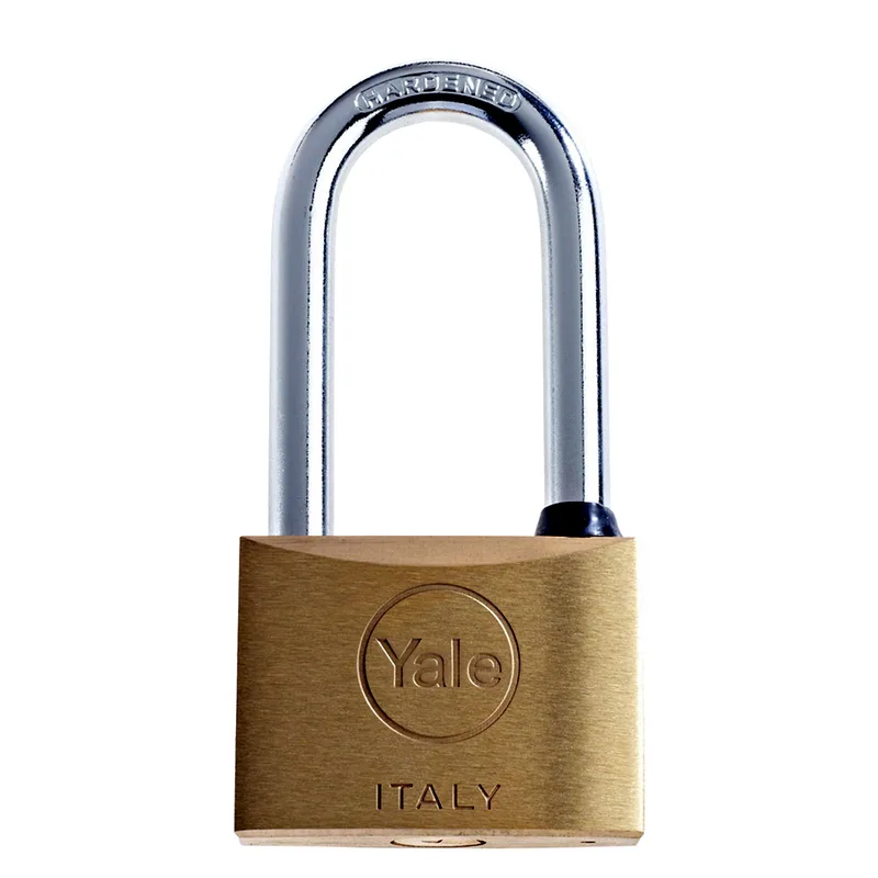 Λουκέτο 40mm Μπρούτζος Μακρύλαιμο 66mm Inox YALE 110