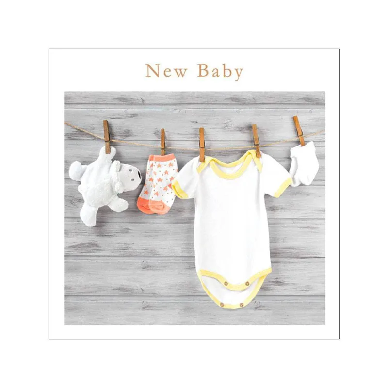 Ευχετήρια Κάρτα 'Γέννησης 'TRACKS' New Baby