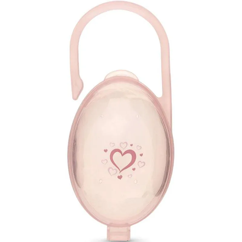 Θήκη Πιπίλας Kiokids 3044 Heart Ροζ