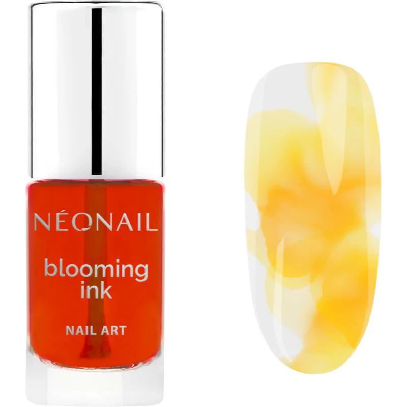 NEONAIL Blooming Ink διακοσμητικό βερνίκι νυχιών απόχρωση Yellow 7.2 ml