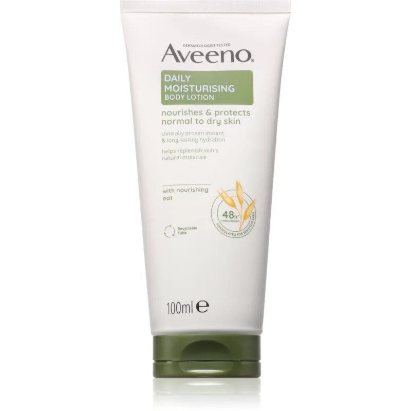 Aveeno Daily Moisturising Cream ενυδατική κρέμα σώματος 100 ml