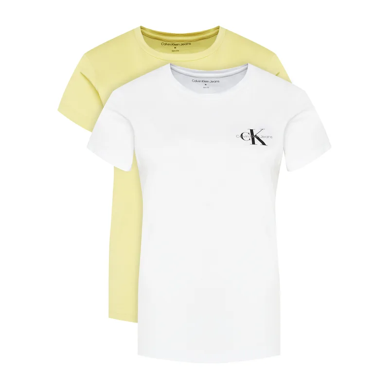 Calvin Klein Jeans Σετ t-shirts J20J219734 Έγχρωμο Slim Fit
