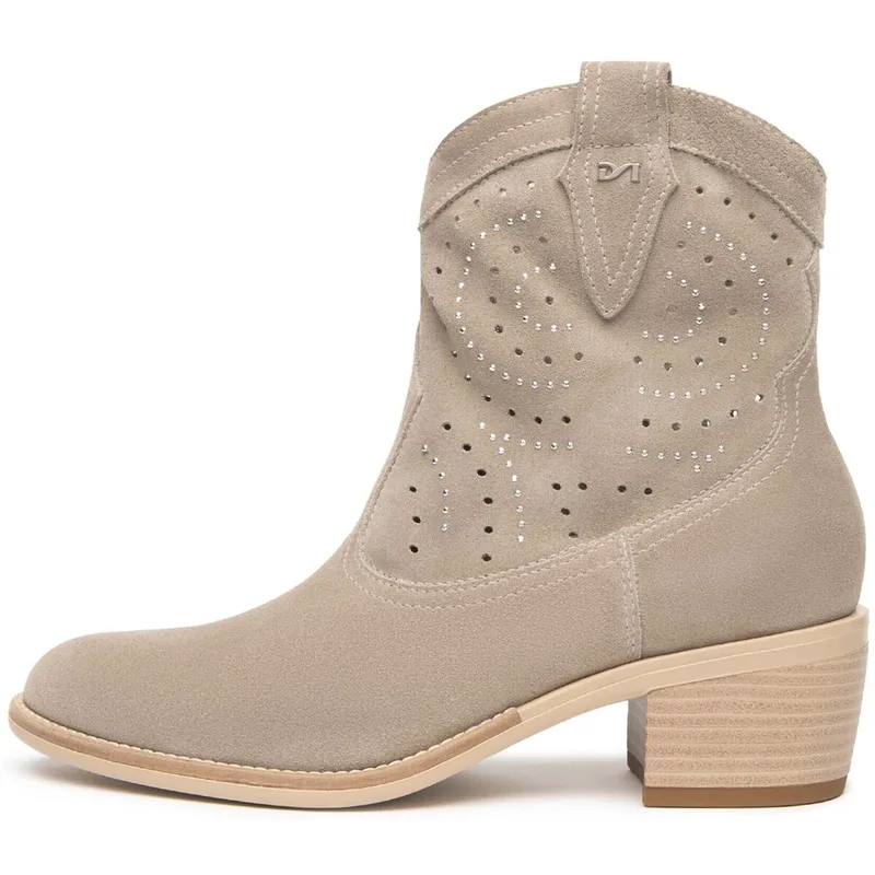 Μπότες NeroGiardini Velour Tr Basilea 828 Natur