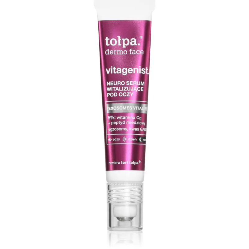 Tołpa Dermo Face Vitagenist αναζωογονητική κρέμα για τα μάτια 15 ml