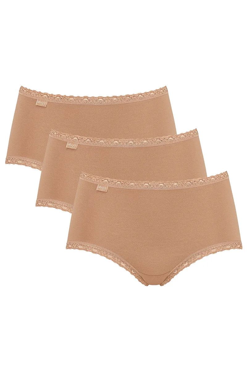 Sloggi Γυναικεία τριπλέτα σλιπ 24/7 Cotton Midi (3τμχ.)-10167191