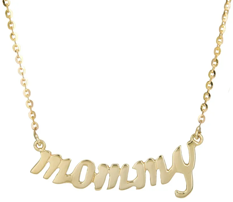 Χρυσό κολιέ mommy Κ9 017781 017781 Χρυσός 9 Καράτια
