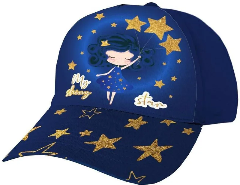ΚΑΠΕΛΟ JOCKEY SHINY STAR ΣΚΟΥΡΟ ΜΠΛΕ (54 CM)