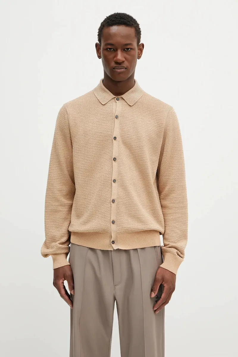 Ζακέτα με λινό μείγμα Paul Smith