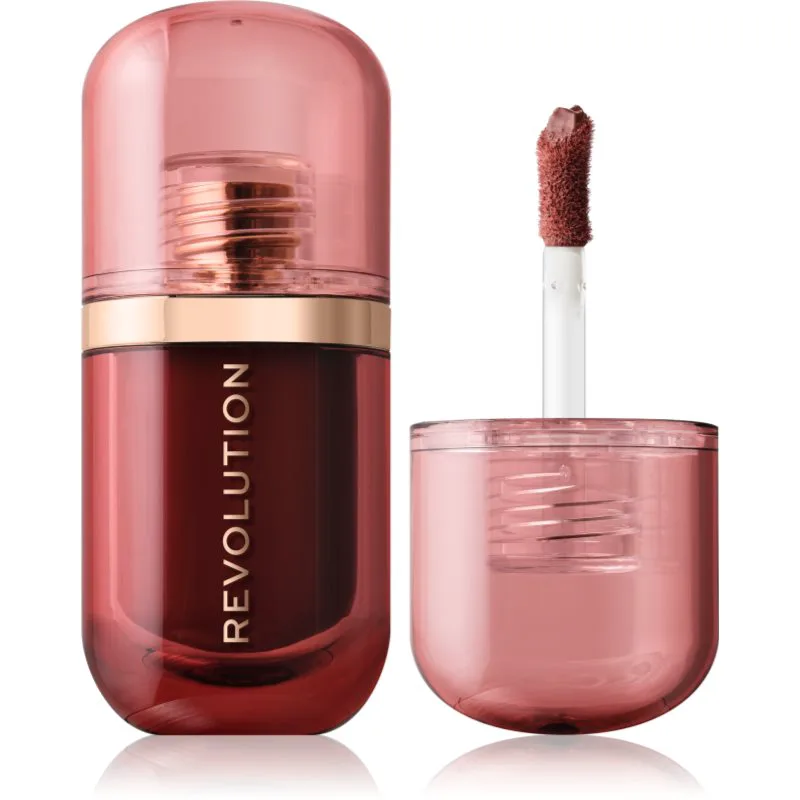 Revolution Superdewy Blush Burst υγρό ρουζ απόχρωση Caramel Cooler Bronze 4.2 ml