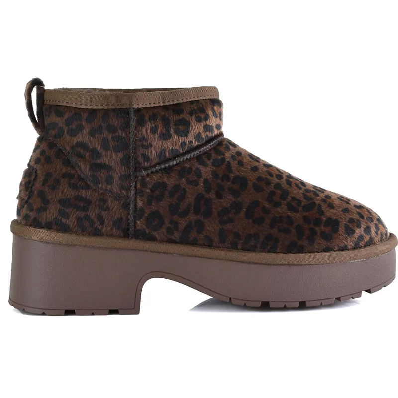 Animal print δερμάτινο Australian Boot Izy 1999