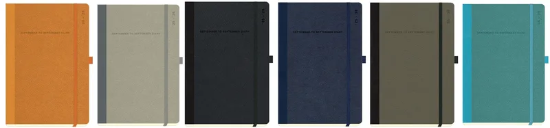 Εβδομαδιαίο ακαδημαϊκό ημερολόγιο 2025-2026 The Writing Fields Lovable 14x21 cm. (6 χρώματα)