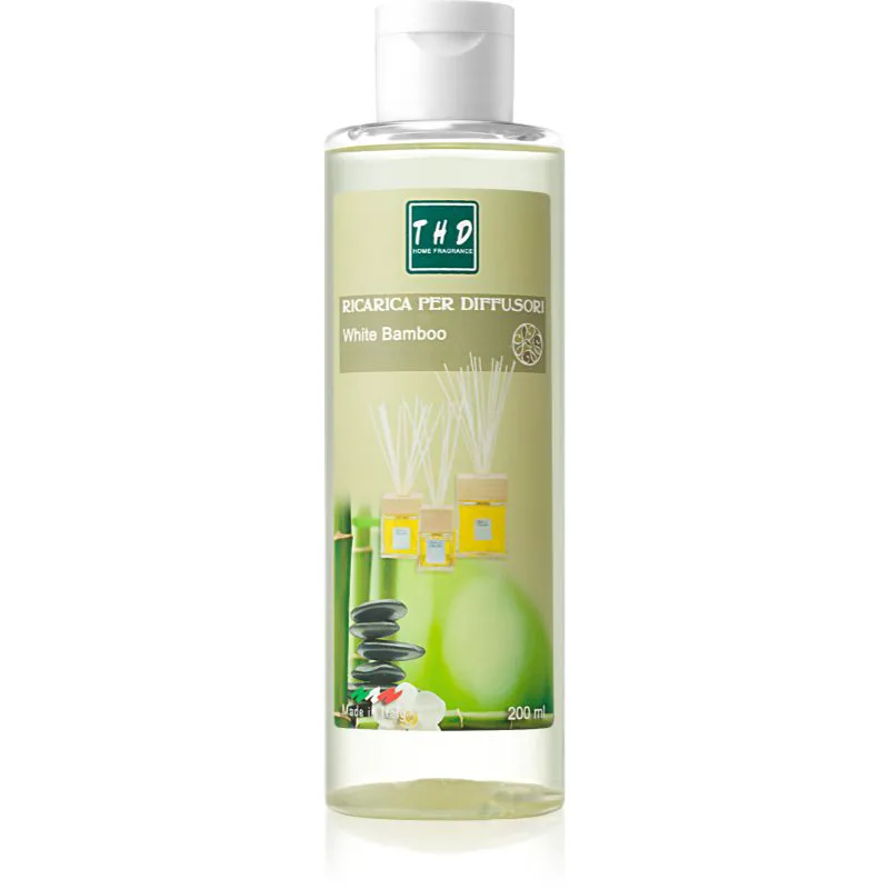 THD Ricarica White Bamboo ανταλλακτικό για διαχυτές αρώματος 200 ml