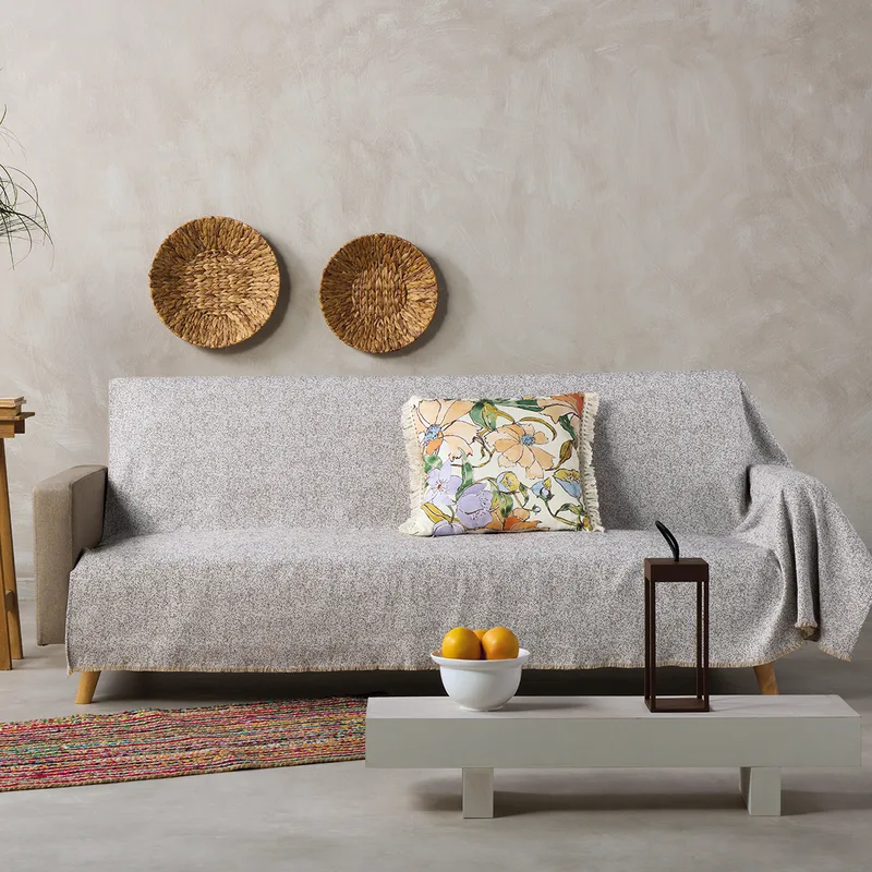 Ριχτάρι Καναπέ Τριθέσιου (180x280) Kentia Loft Liberty 12 Μπεζ