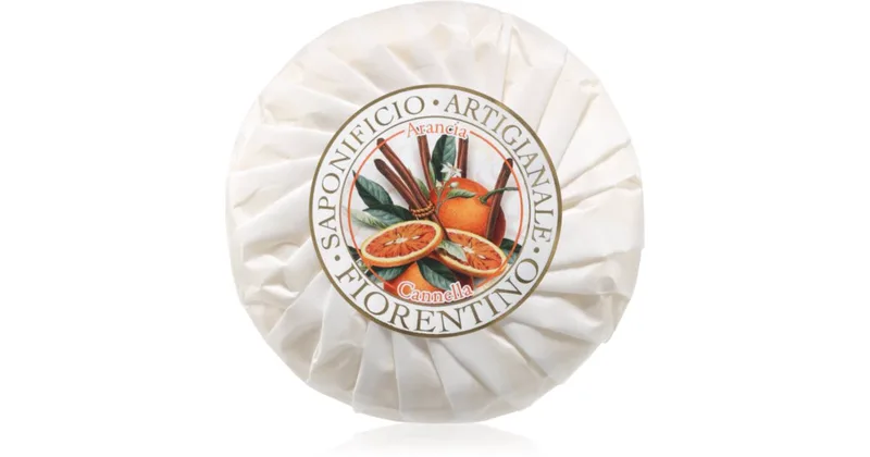 Saponificio Artigianale Fiorentino orange and cinnamon solid soap naturale 100 g