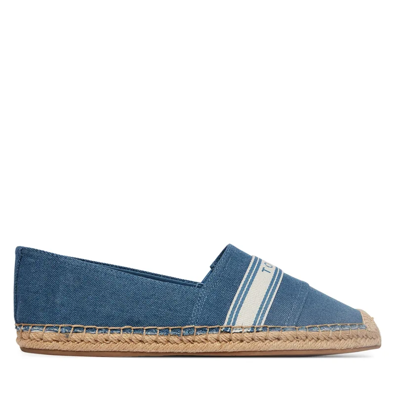 Εσπαντρίγιες Tommy Hilfiger Hilfiger Webbing Espadrille FW0FW09334 Μπλε
