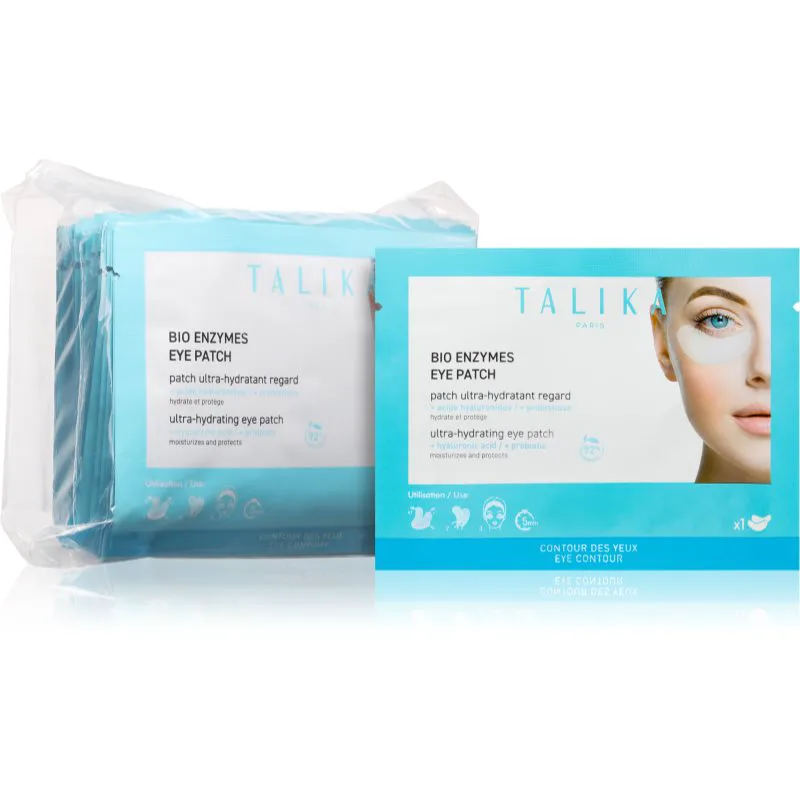 Talika Bio Enzymes Eye Patch λειαντικής μάσκα ματιών με προβιοτικά 30 τμχ