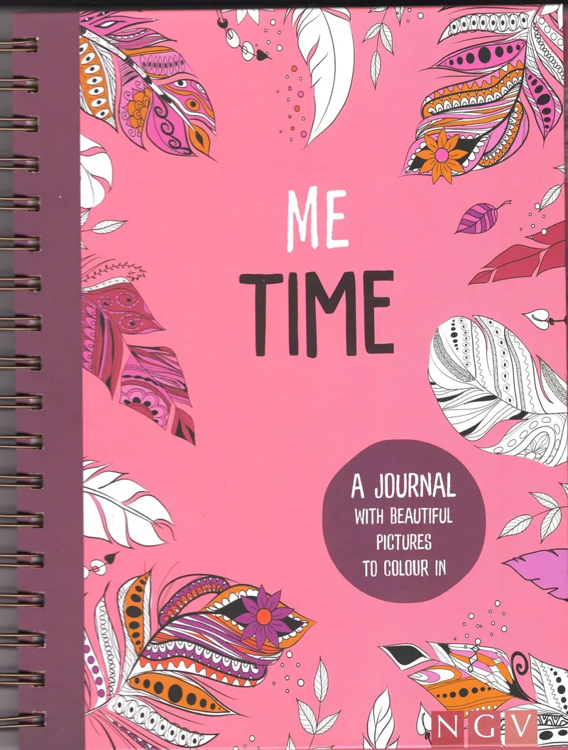 Me Time - A Journal with Beautiful Pictures to Colour in