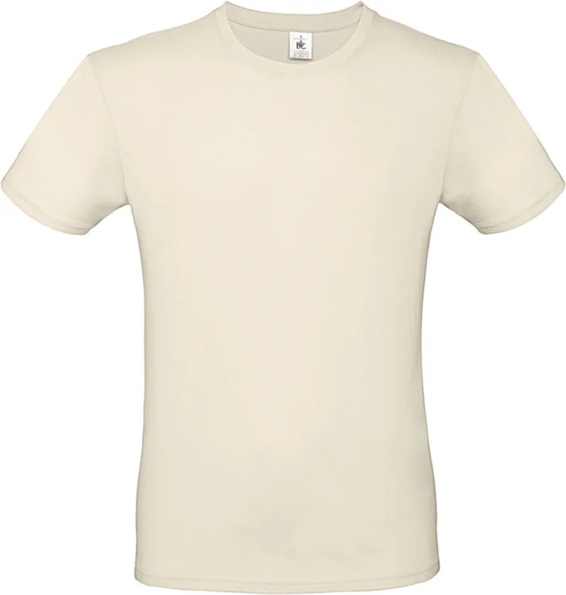 Ανδρικό T-Shirt TU01T B & C E150 Natural