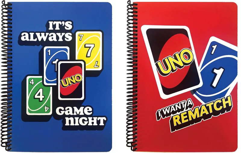 Uno Rematch-Game Night Τετράδιο 17X25 Σπιράλ 2 Θεμάτων 70 Φύλλων-2 Σχέδια (349-49402)