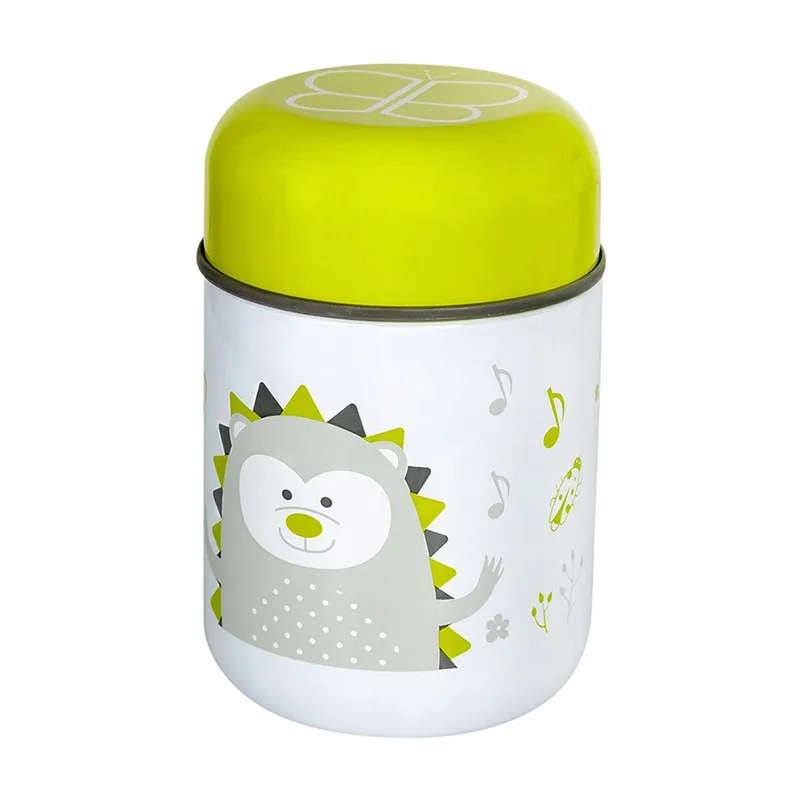 Βρεφικό Θερμός Φαγητού 300ml Με Κουτάλι Bbluv B0122-L Lime