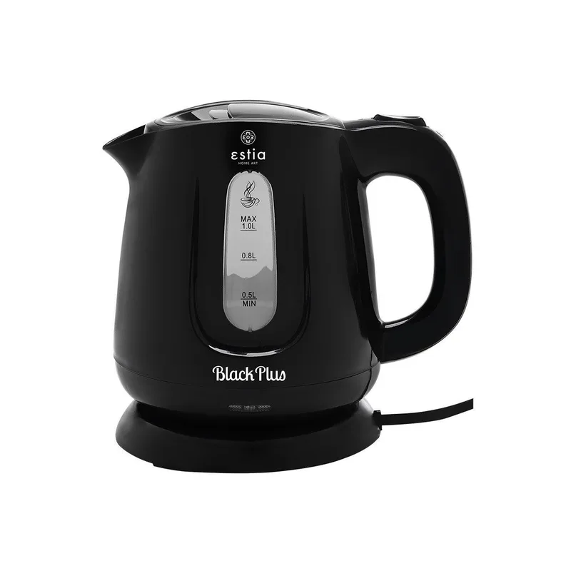 Estia Βραστήρας Black Plus Πλαστικός 1Lt 1100W